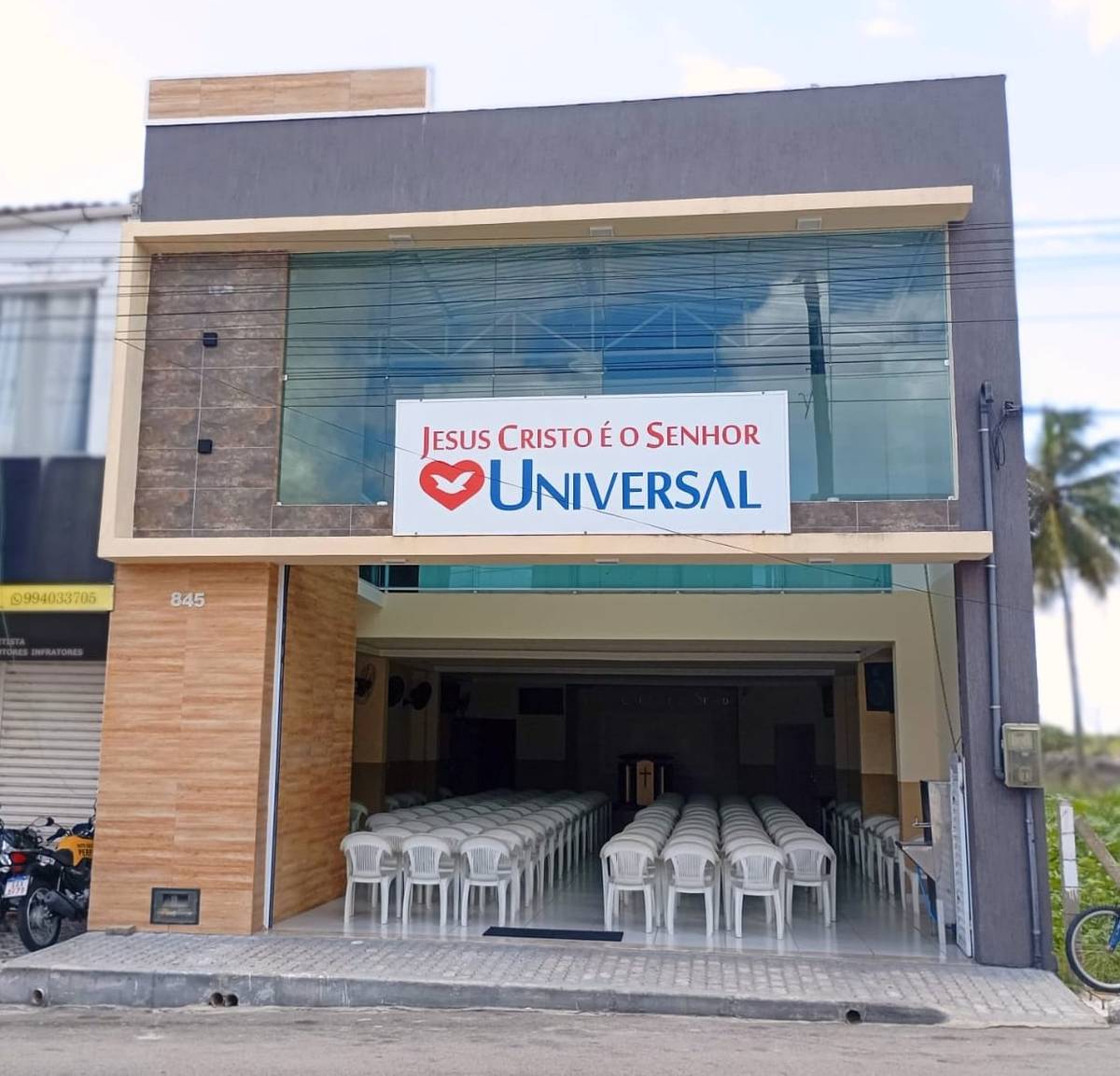 Igreja Universal PINDORETAMA - Avenida Capitão Nogueira , 845 - Centro, Pindoretama - Ceará  - 62860000 - Brasil, 845 - Centro Pindoretama - Ceará - Brasil