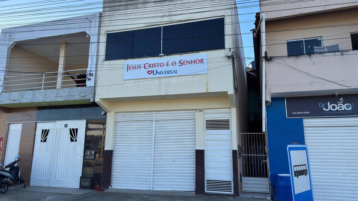 Igreja Universal ROMULO CAMPOS - Avenida São Pedro, 771 - Romulo Campo, Cansanção - Bahia  - 48850000 - Brasil, 771 - Romulo Campo Cansanção - Bahia - Brasil