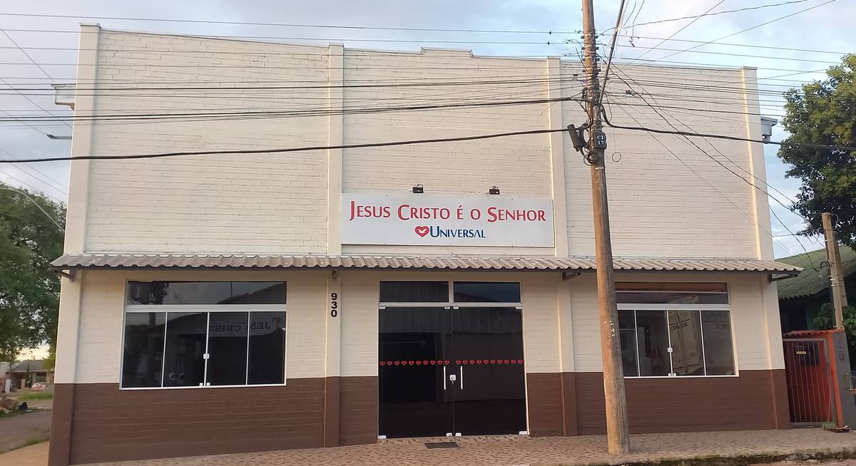 Igreja Universal PANTANO GRANDE - Rua Papa João XXIII , 930 - Vila Frantz , Pantano Grande - Rio Grande do Sul  - 96690000 - Brasil, 930 - Vila Frantz  Pantano Grande - Rio Grande do Sul - Brasil