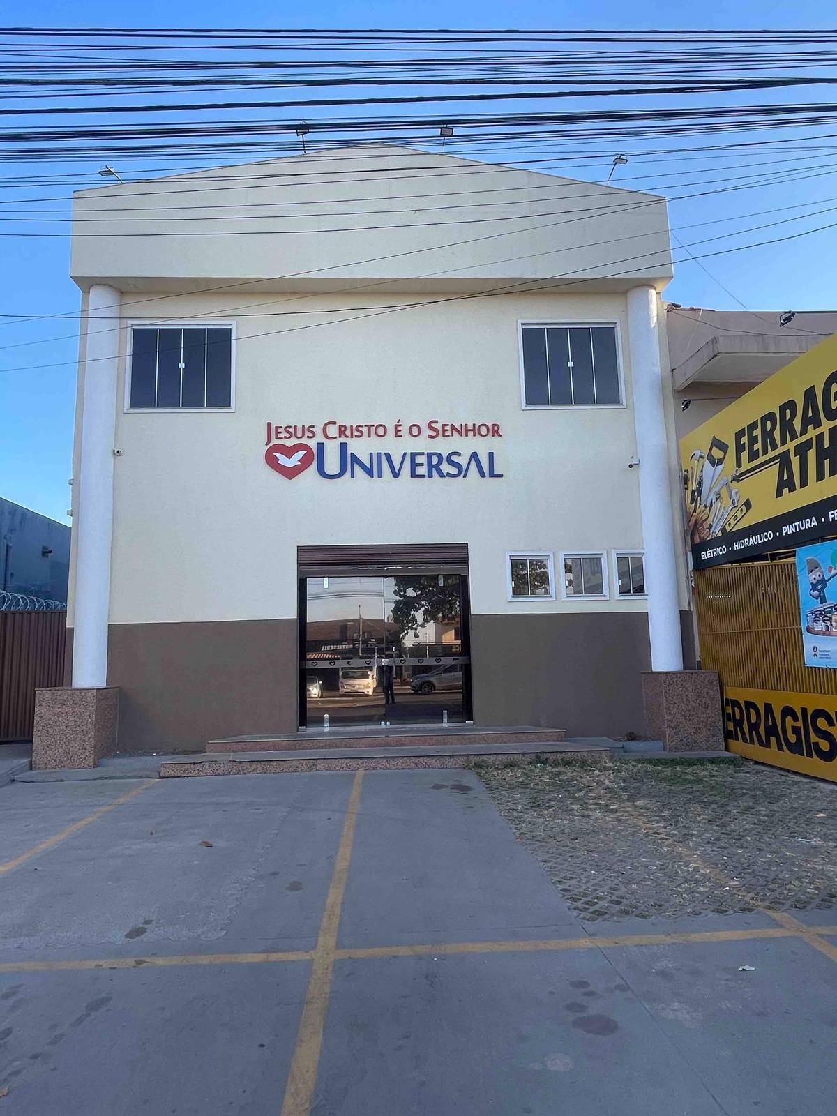 Igreja Universal PARQUE ATHENEU - Avenida Bela Vista, 35 - Parque Trindade, Aparecida de Goiânia - Goiás  - 74921206 - Brasil, 35 - Parque Trindade Aparecida de Goiânia - Goiás - Brasil