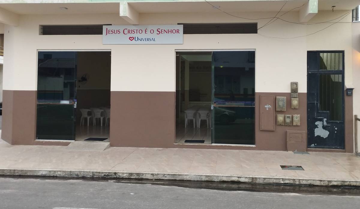 Igreja Universal MUCURI - Avenida Central, 58 - Centro, Mucuri - Bahia  - 45930000 - Brasil, 58 - Centro Mucuri - Bahia - Brasil