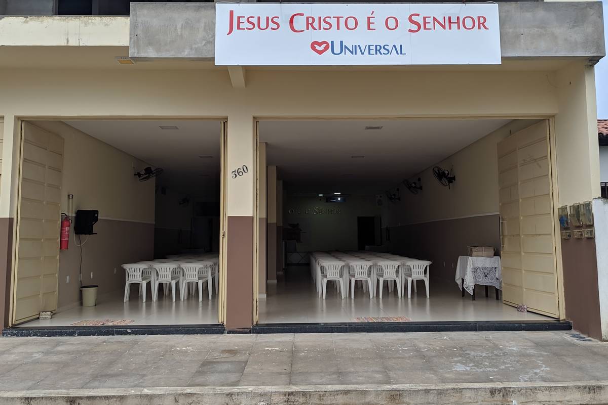 Igreja Universal PILAO ARCADO - Rua Arlindo Lins, 360 - Centro, Pilão Arcado - Bahia  - 47240000 - Brasil, 360 - Centro Pilão Arcado - Bahia - Brasil