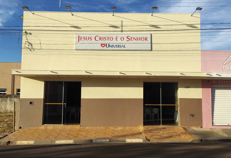 Igreja Universal SAO JOSE BELA VISTA – Avenida Vereador Roque Rodrigues De Souza, 1065 – Centro, São José da Bela Vista – São Paulo – 14440000 – Brasil