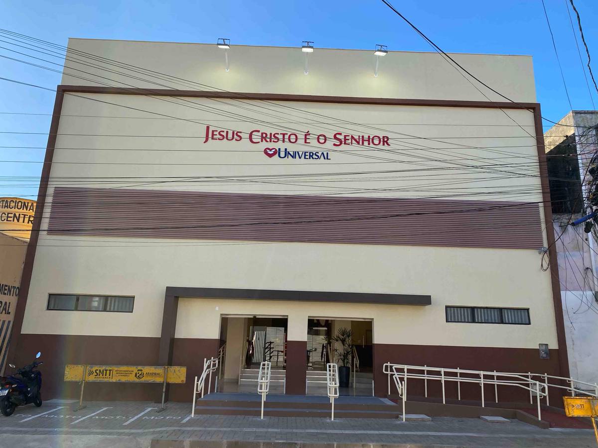 Igreja Universal ARAPIRACA - Rua João Ribeiro Lima, 197 - Centro, Arapiraca - Alagoas - 57300-300 - Brasil, 197 - Centro Arapiraca - Alagoas - Brasil