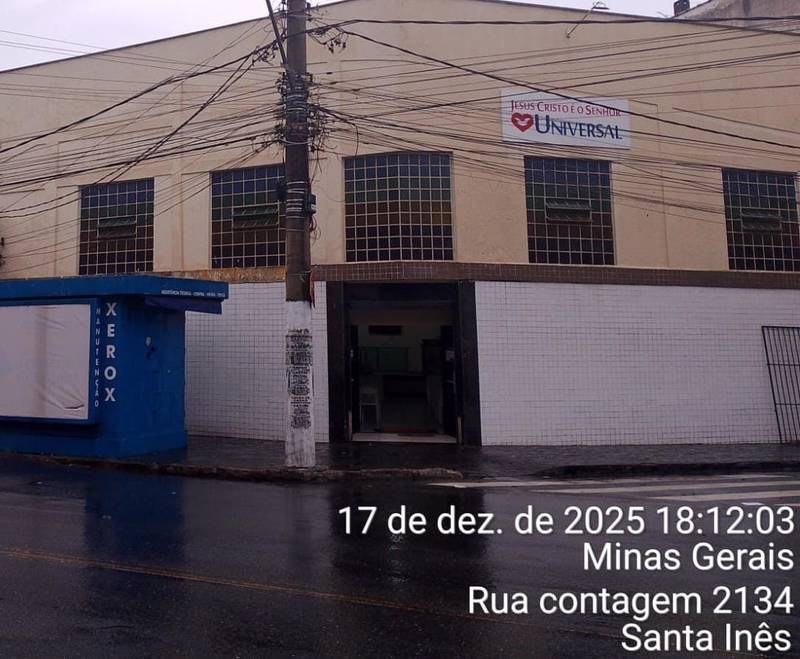 Igreja Universal SANTA INES - R. Contagem , 2134 - Santa Inês , Belo Horizonte - Minas Gerais  - 31080055 - Brasil, 2134 - Santa Inês  Belo Horizonte - Minas Gerais - Brasil
