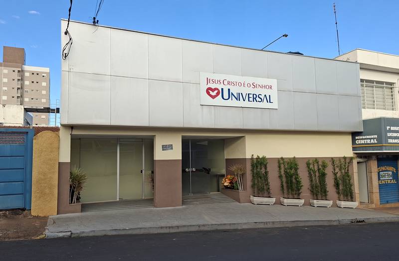 Igreja Universal VARGEM GRANDE DO SUL – Av. Teotônio Vilela, 165 – Jardim Paulista, Vargem Grande do Sul – São Paulo – 13880000 – Brasil