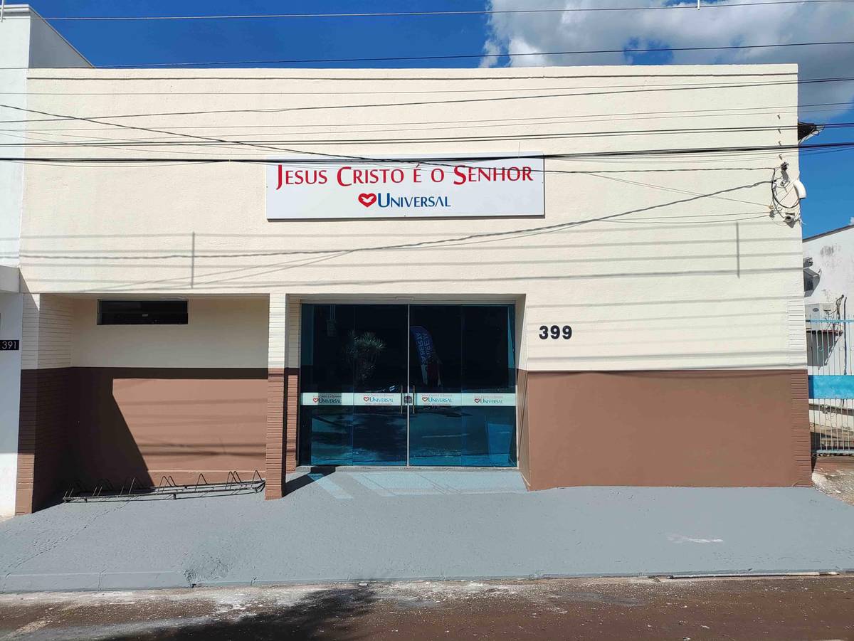 Igreja Universal ITUIUTABA - Rua 26 com a 7, 399 - Centro, Ituiutaba - Minas Gerais  - 38300-080 - Brasil, 399 - Centro Ituiutaba - Minas Gerais - Brasil