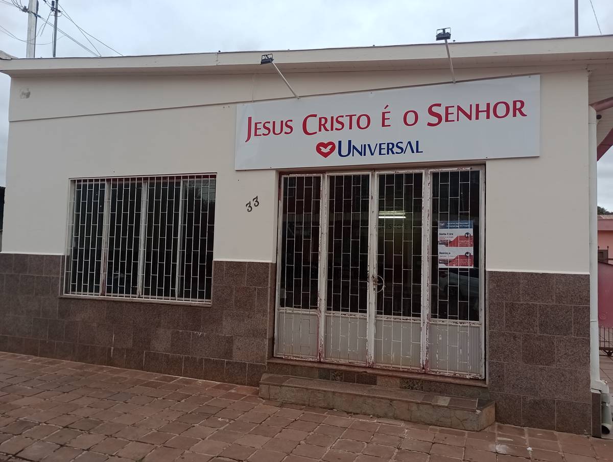 Igreja Universal NAO ME TOQUE - rua Pedro fleck, 33 - centro, Não Me Toque - Rio Grande do Sul  - 99470000 - Brasil, 33 - centro Não Me Toque - Rio Grande do Sul - Brasil