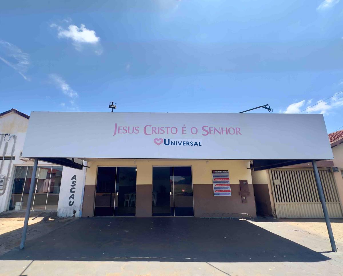 Igreja Universal PARANAIGUAIRA - Av. Oscar Bernardes, Qd.37, Lt.3, Sl.2 - Centro, Panaraiguara - Goiás  - 75880000 - Brasil, 0 - Centro Panaraiguara - Goiás - Brasil