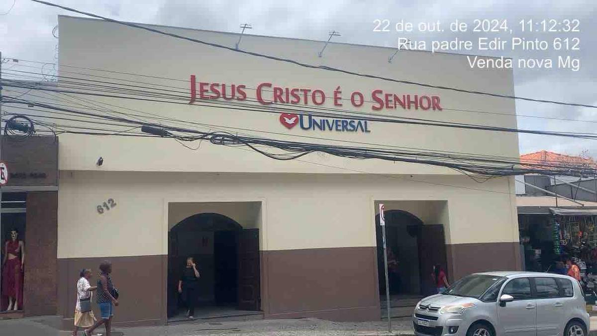 Igreja Universal VENDA NOVA - Rua Padre Pedro Pinto, 612 - Venda Nova, Belo Horizonte - Minas Gerais  - 31610000 - Brasil, 612 - Venda Nova Belo Horizonte - Minas Gerais - Brasil