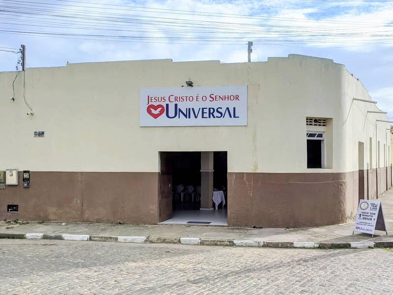 Igreja Universal CONCEICAO DE ALMEIDA - Trv. Mario caldas, 287 - Centro, Conceição do Almeida - Bahia  - 4454000 - Brasil, 287 - Centro Conceição do Almeida - Bahia - Brasil