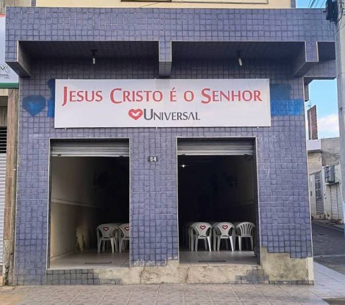 Igreja Universal MANAIRA - Rua José Rosas, 64 - Centro, Manaíra - Paraíba  - 58995000 - Brasil, 64 - Centro Manaíra - Paraíba - Brasil