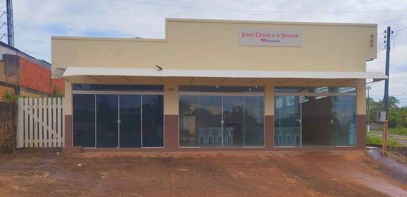 Igreja Universal NOVA BRASILANDIA - Avenida Juscelino Kubtschek, 2455 - Setor 14, Nova Brasilândia DOeste - Rondônia  - 76958000 - Brasil, 2455 - Setor 14 Nova Brasilândia DOeste - Rondônia - Brasil