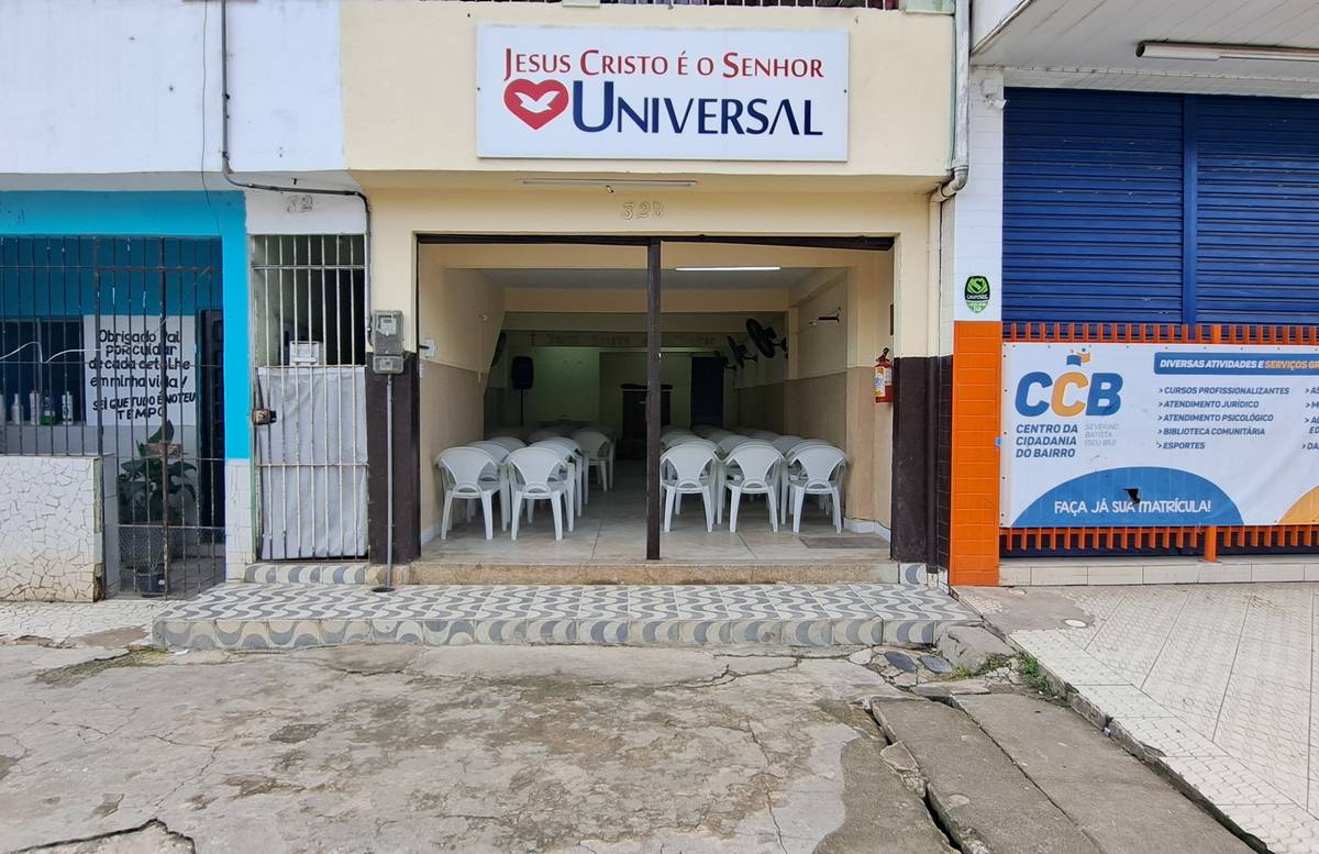 Igreja Universal GUABIRABA - Córrego José Idalino, 32 - Brejo da Guabiraba, Recife - Pernambuco  - 52291070 - Brasil, 32 - Brejo da Guabiraba Recife - Pernambuco - Brasil