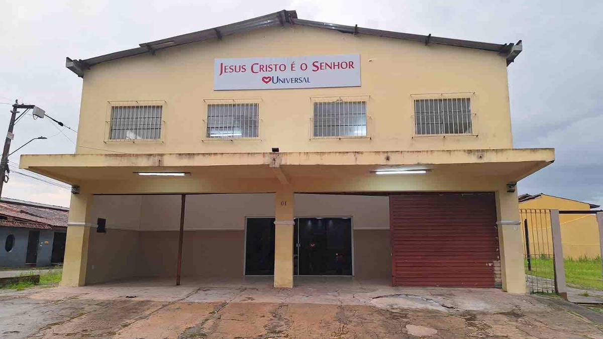 Igreja Universal TAPAJOS - Rua Bebedouro, 1 - Tapanã (Icoaraci), Belém - Pará  - 66833-490 - Brasil, 1 - Tapanã (Icoaraci) Belém - Pará - Brasil