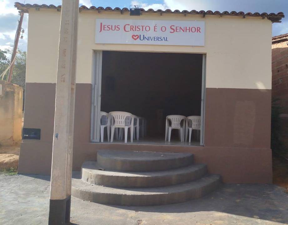 Igreja Universal PALMEIRAS - Rua Aurelino José  Pereira - Centro sem numero, Palmeiras - Bahia  - 46930000 - Brasil, 0 - Centro sem numero Palmeiras - Bahia - Brasil