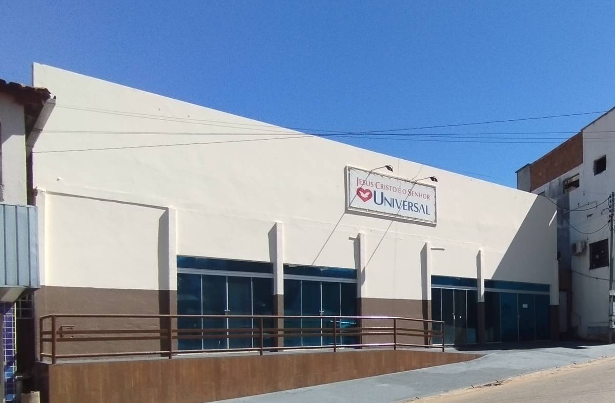 Igreja Universal CRIXAS - Rua João Evangelista Rosa  - Vila São João , Crixás - Goiás  - 76510000 - Brasil