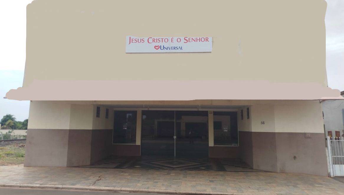 Igreja Universal URANIA -  Travessa Neves, 86 - Nossa Senhora de Fátima , Urânia - São Paulo  - 15760000 - Brasil, 86 - Nossa Senhora de Fátima  Urânia - São Paulo - Brasil