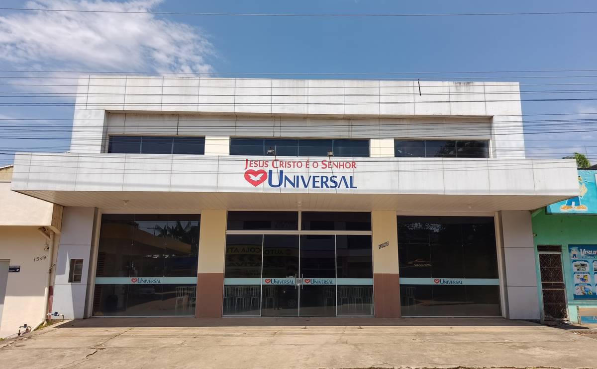 Igreja Universal OURO PRETO - Av Daniel Comboni , 1563 - União , Ouro Preto do Oeste - Rondônia  - 76920000 - Brasil