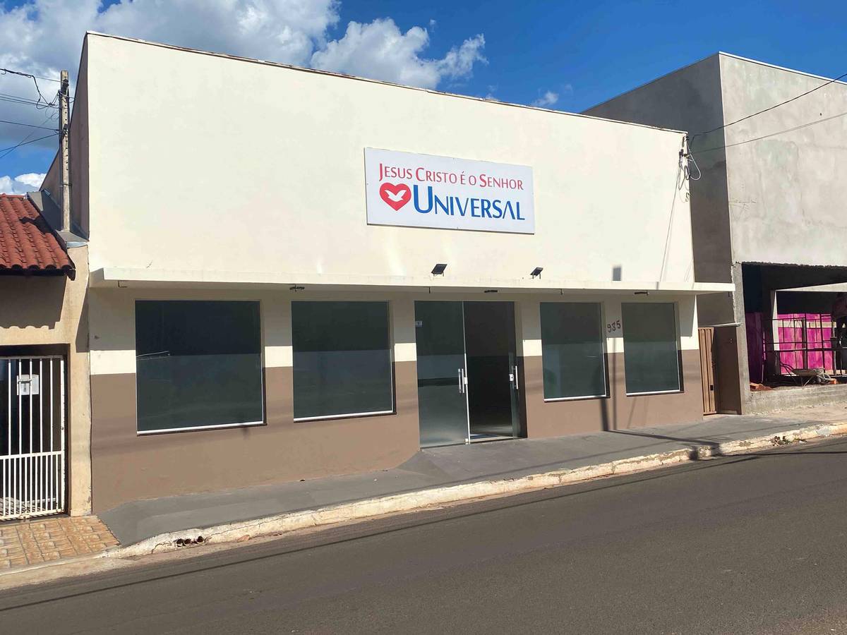 Igreja Universal IACANGA - Avenida Rui Barbosa, 935 - Centro, Iacanga - São Paulo - 17180000 - Brasil, 935 - Centro Iacanga - São Paulo - Brasil