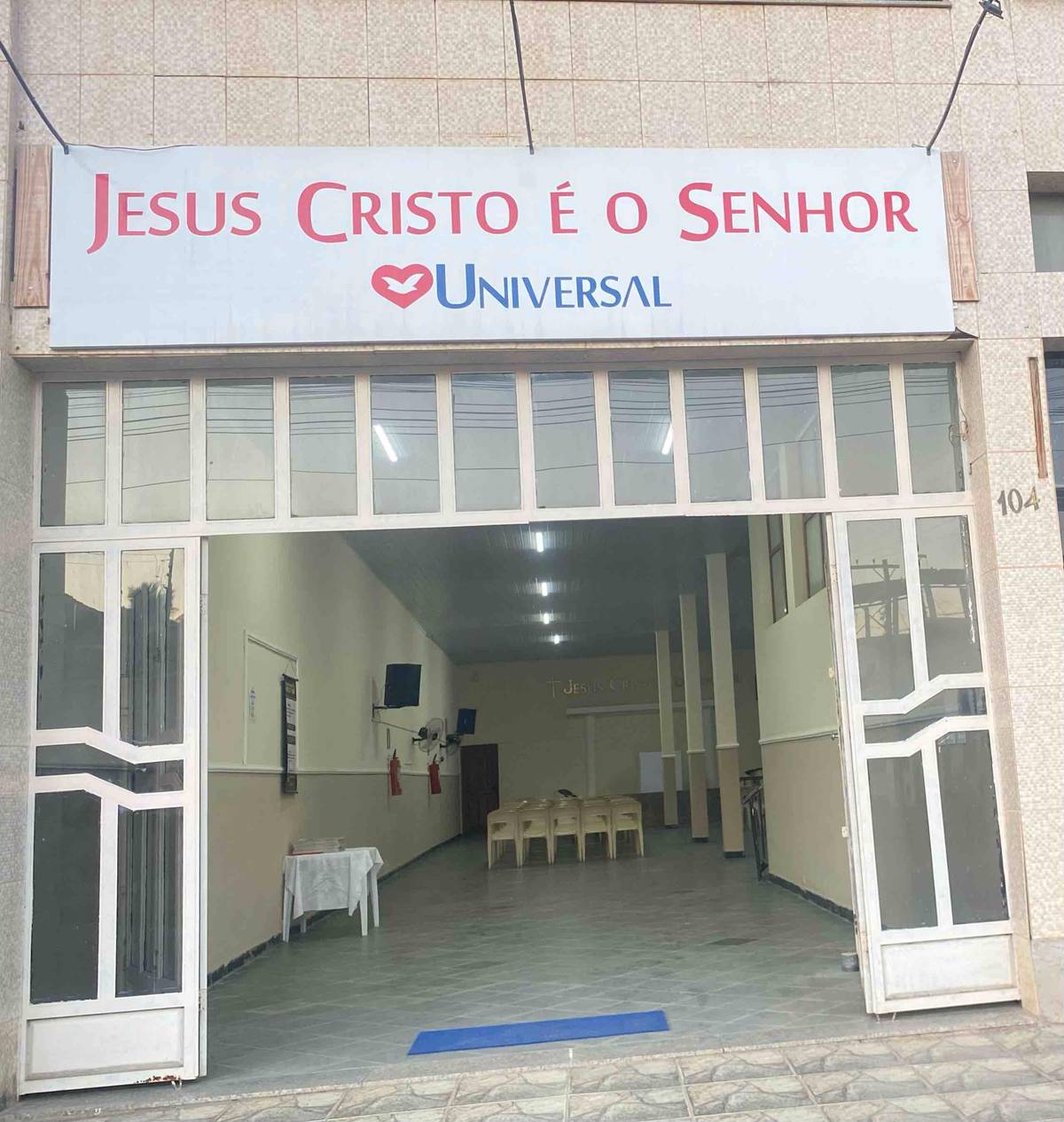 Igreja Universal CIDADE IPANEMA - Rua Joaquim Murtinho, 104 - Centro, Ipanema - Minas Gerais  - 36950-000 - Brasil