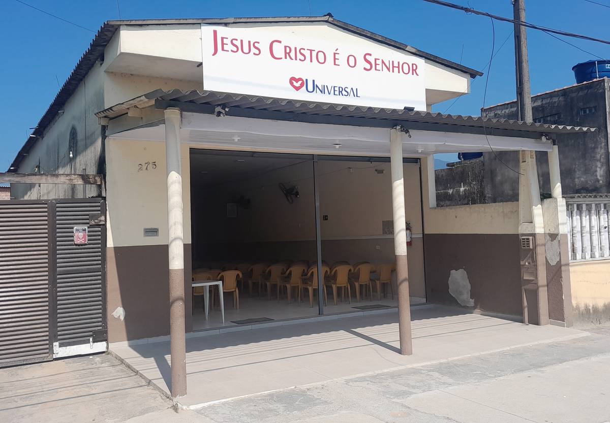Igreja Universal VISTA LINDA - Rua aprovada 613 , 275 - Chácara Vista Linda, Bertioga - São Paulo  - 11259138 - Brasil, 275 - Chácara Vista Linda Bertioga - São Paulo - Brasil