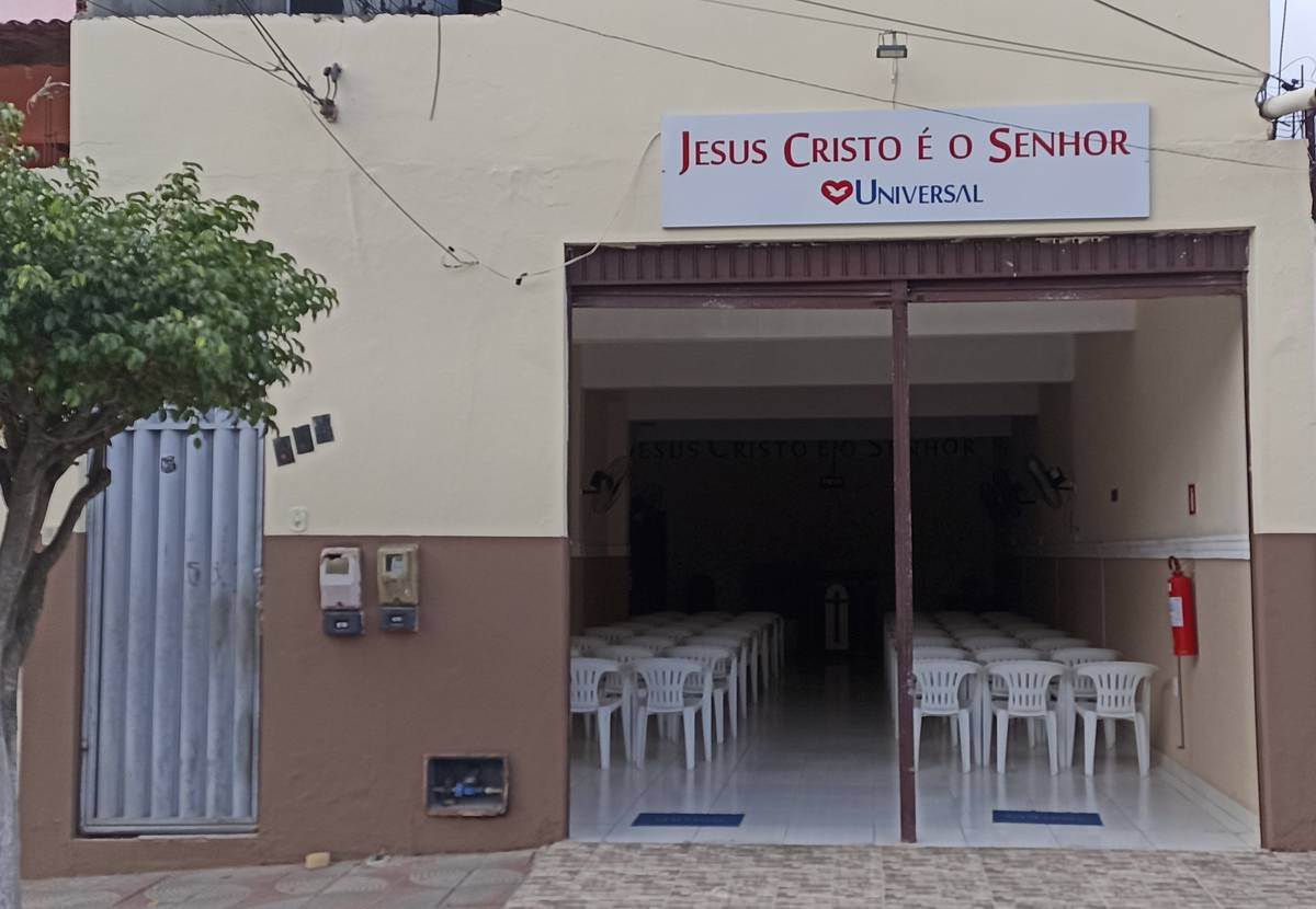 Igreja Universal ANDORINHA - Avenida Monte Santo , 604 - Centro, Andorinha - Bahia  - 48900000 - Brasil