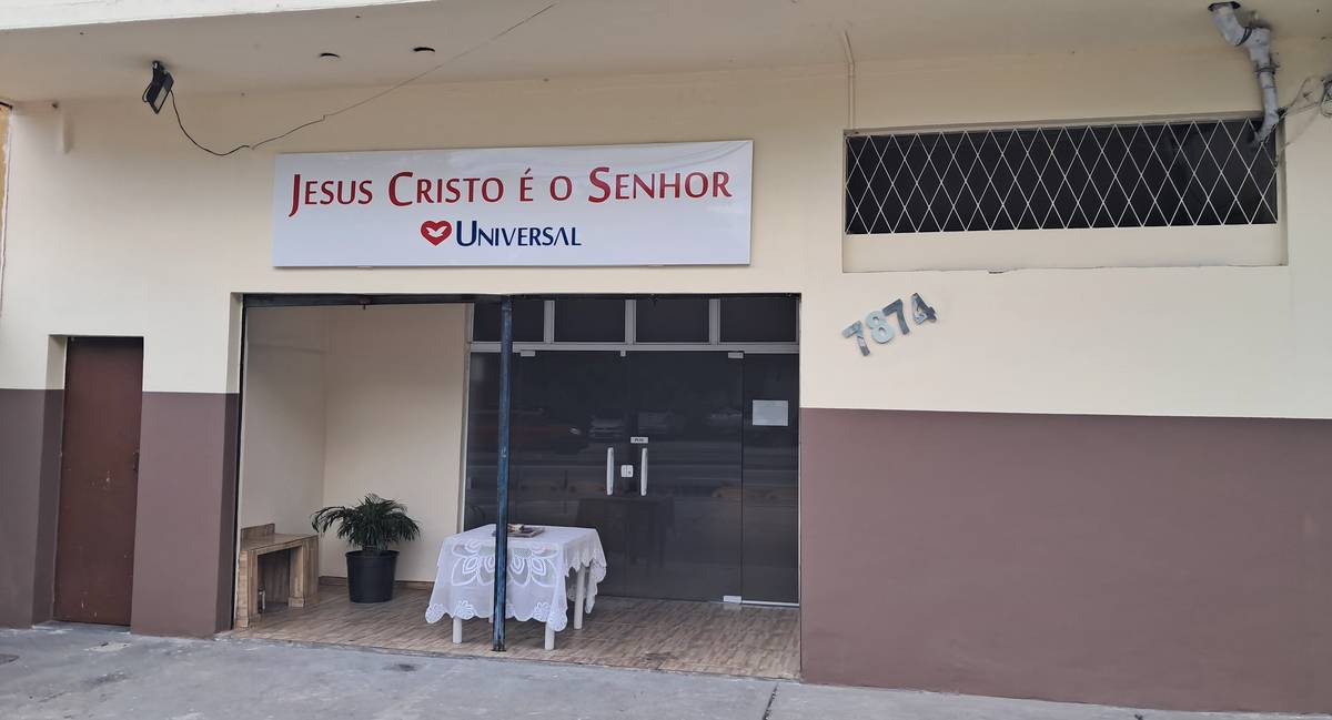 Igreja Universal JABOUR - Avenida Santa Cruz, 7874 - Jabour, Rio de Janeiro - Rio de Janeiro  - 18300091 - Brasil, 7874 - Jabour Rio de Janeiro - Rio de Janeiro - Brasil