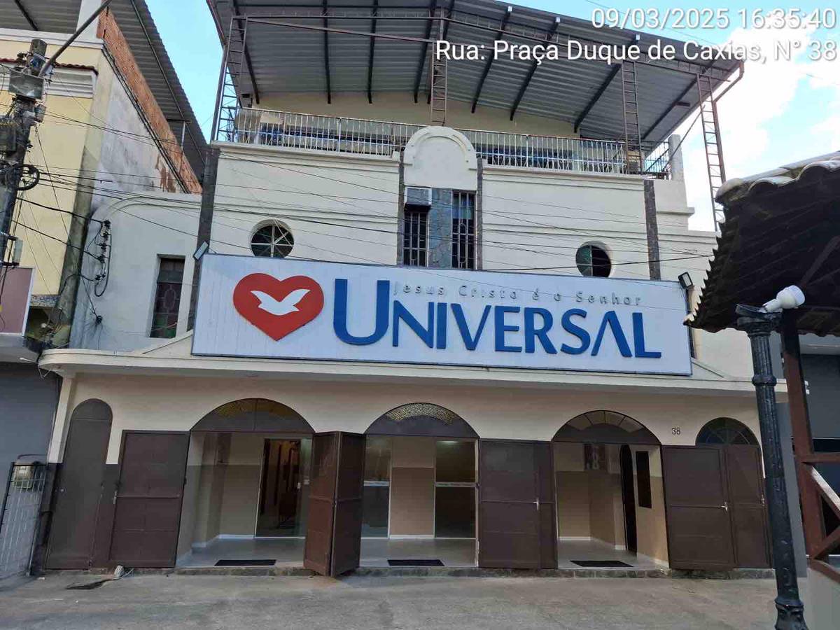 Igreja Universal CACHOEIRA DE MACACU III - Praça Duque De Caxias, 38 - Centro, Cachoeira de Macacu - Rio de Janeiro  - 28680000 - Brasil, 38 - Centro Cachoeira de Macacu - Rio de Janeiro - Brasil