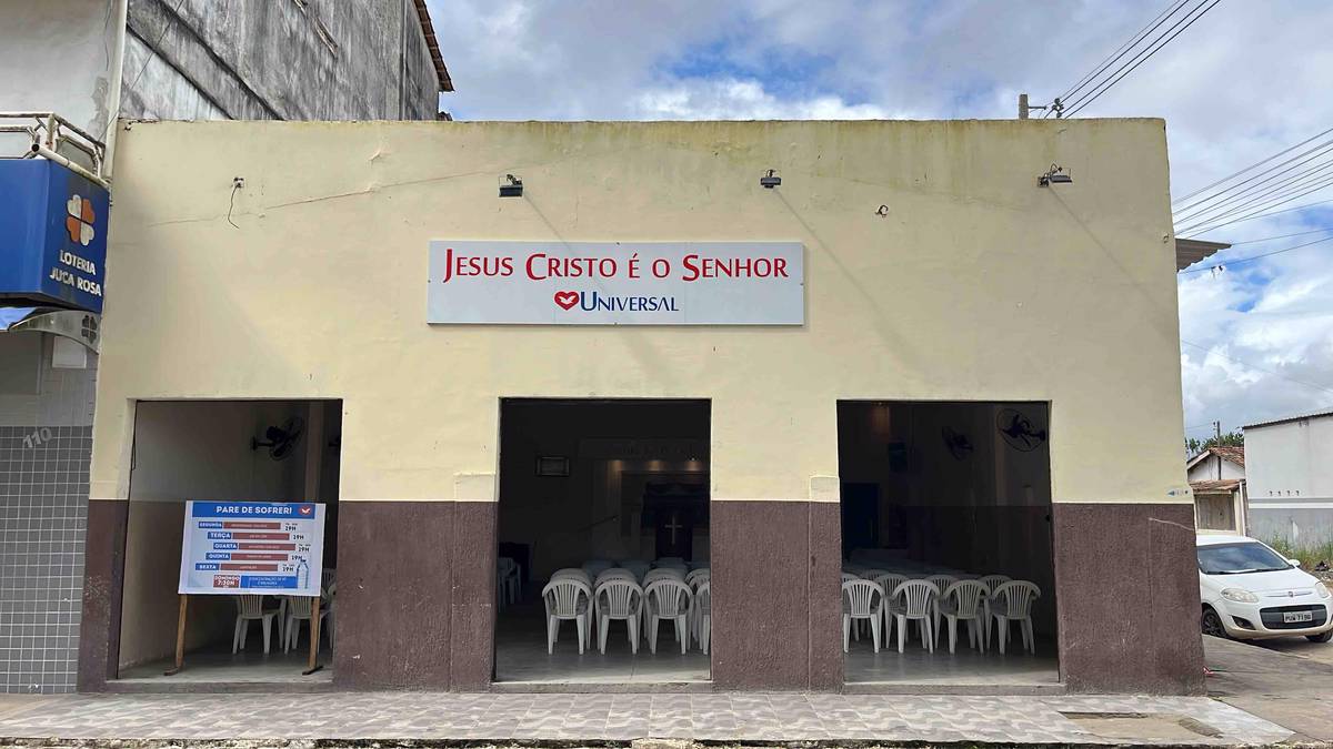 Igreja Universal JUCA ROSA - Avenida Miss Mariléia Vieira, 110 - Juca Rosa, Eunápolis - Bahia  - 45823-410 - Brasil