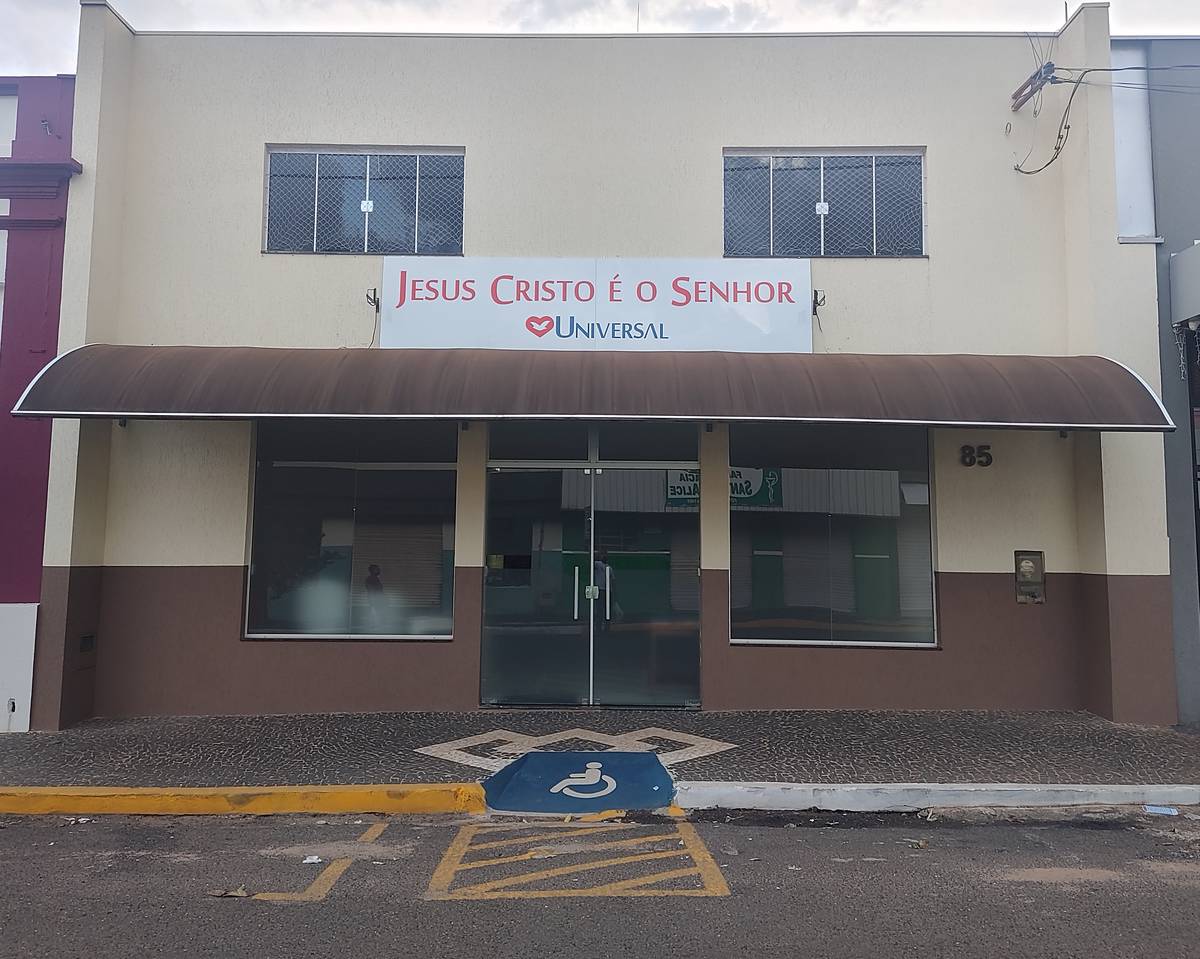 Igreja Universal CAFELANDIA - Rua Dráuzio Marcondes, 85 - Centro, Cafelândia - São Paulo  - 16500000 - Brasil