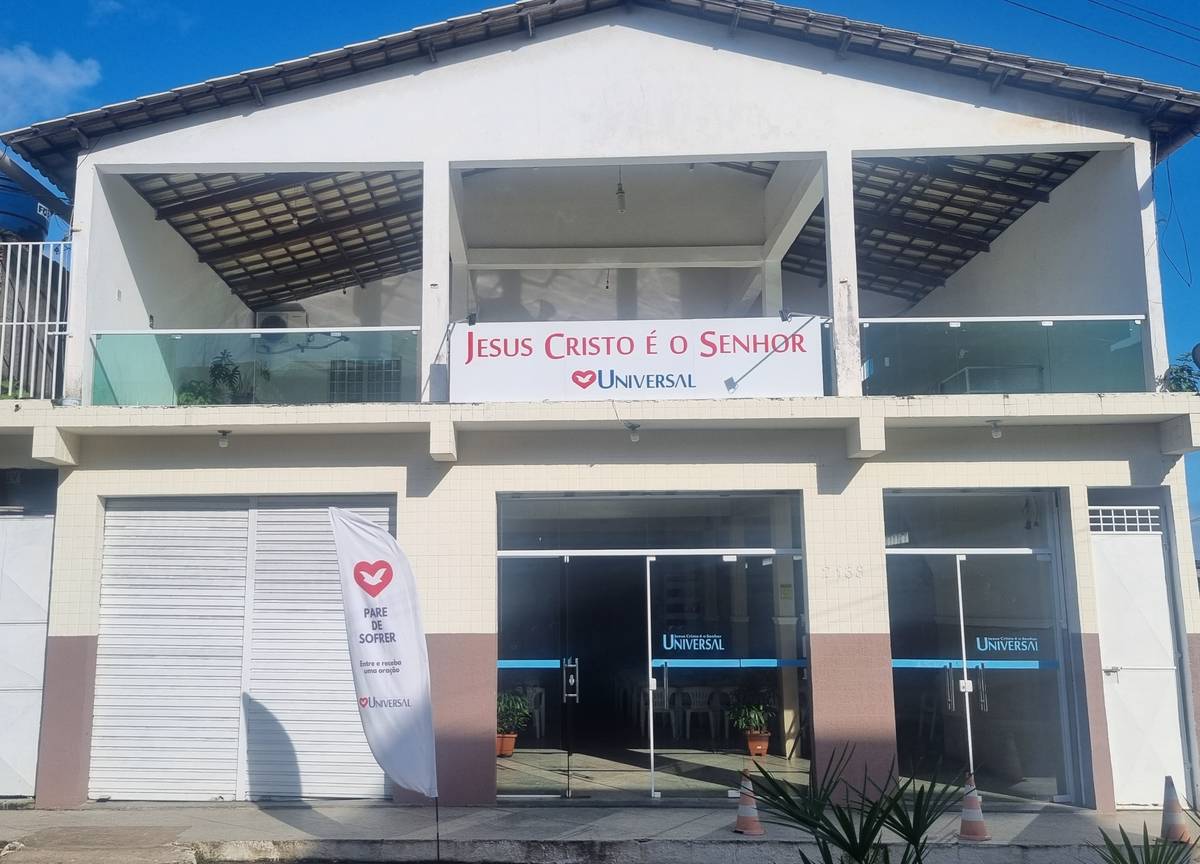 Igreja Universal PASSE - Avenida Ernani de Oliveira Rocha , 2139 - Centro , São Sebastião do Passé - Bahia  - 43850000 - Brasil