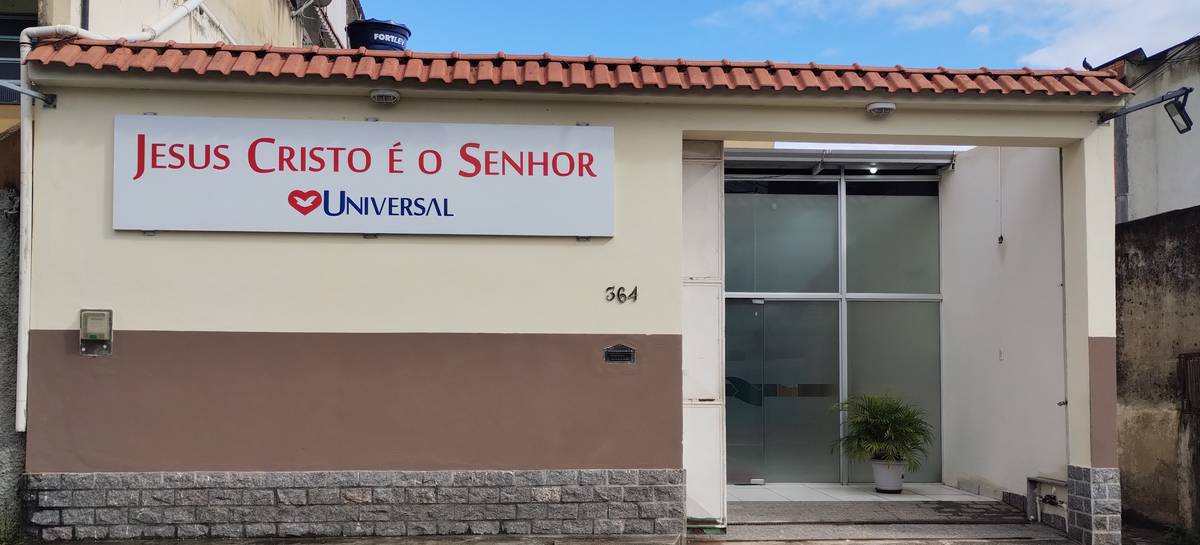 Igreja Universal AGOSTINHO PORTO - Avenida Doutor Roberto Silveira, 364 - Agostinho Porto, São João de Meriti - Rio de Janeiro  - 25545120 - Brasil, 364 - Agostinho Porto São João de Meriti - Rio de Janeiro - Brasil