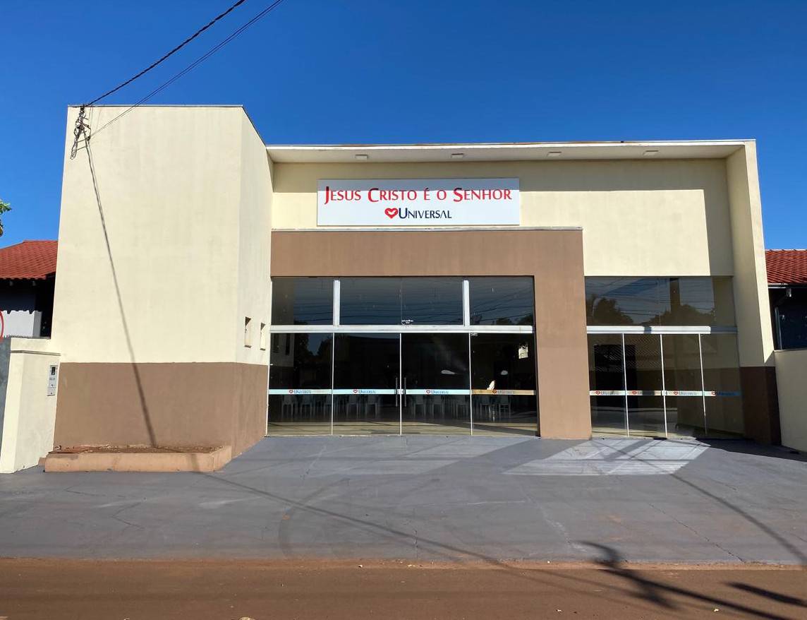 Igreja Universal ITAPORA - Rua Presidente Juscelino Kubitschek de Oliveira, 864 - Centro, Itaporã - Mato Grosso do Sul  - 79890000 - Brasil, 864 - Centro Itaporã - Mato Grosso do Sul - Brasil