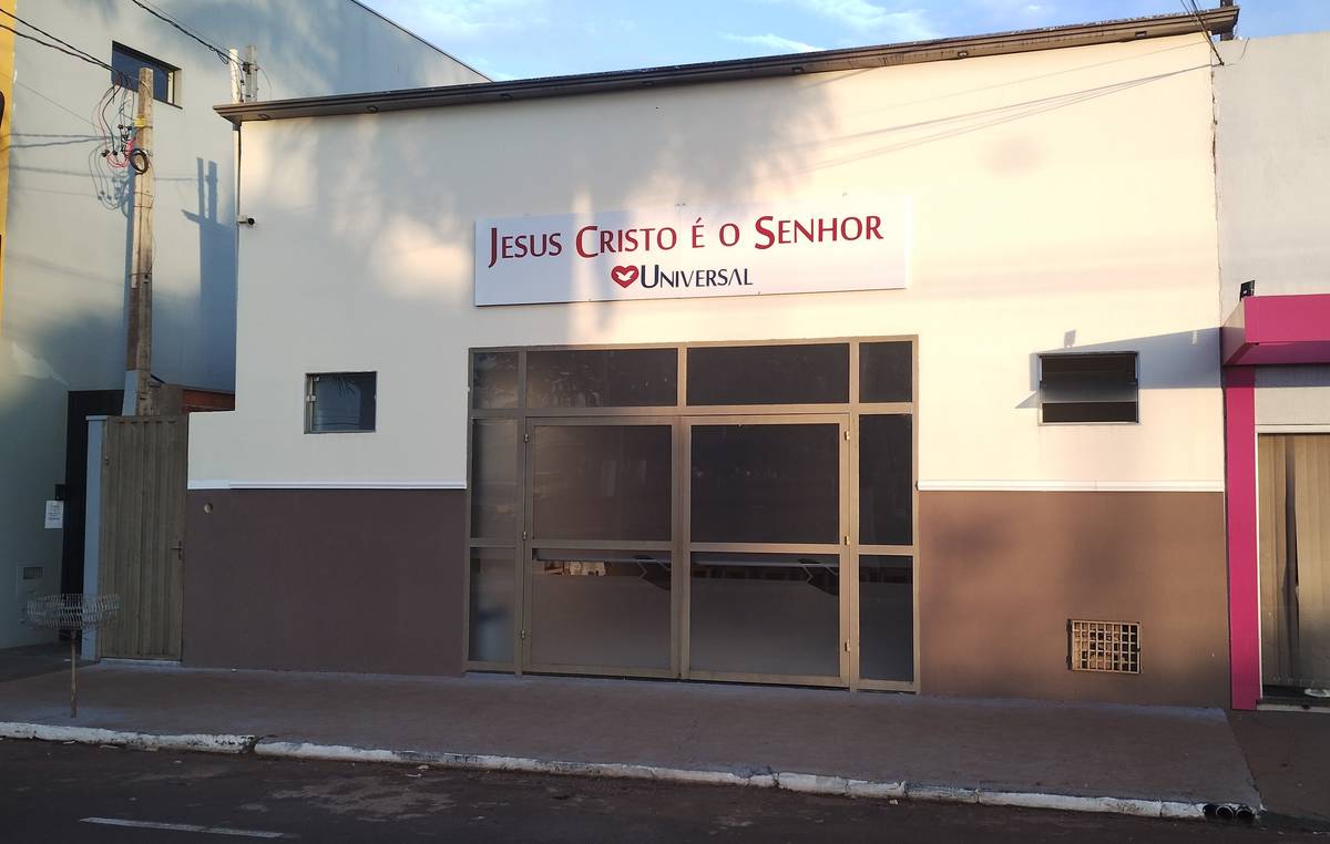 Igreja Universal VIRADOURO - Av.João Gibran, 395 - Centro , Viradouro - São Paulo  - 14740000 - Brasil, 395 - Centro  Viradouro - São Paulo - Brasil