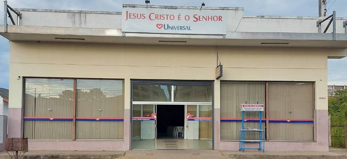 Igreja Universal MONTENEGRO - Rua capitão porfirio, 1893 - Centro, Montenegro - Rio Grande do Sul  - 95780000 - Brasil, 1893 - Centro Montenegro - Rio Grande do Sul - Brasil