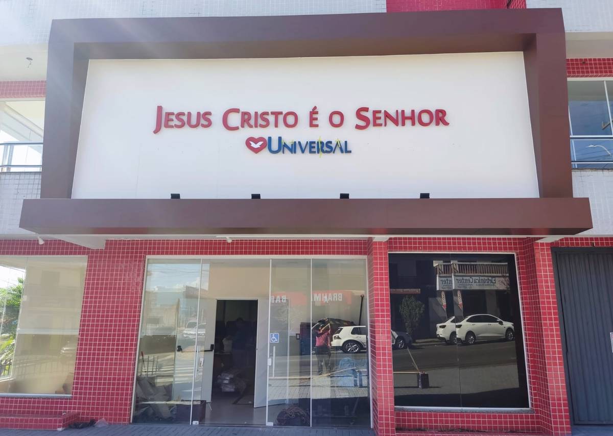 Igreja Universal TELEMACO BORBA - Rua Tiradentes, 257 - Centro, Telêmaco Borba - Paraná  - 84261240 - Brasil