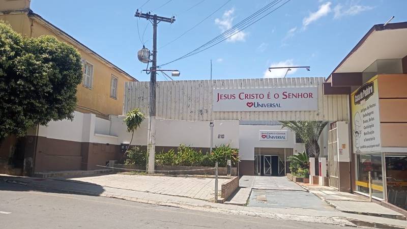 Igreja Universal MURIAE - Rua Presidente Getúlio Vargas, 210 - Barra, Muriaé - Minas Gerais  - 36884004 - Brasil, 210 - Barra Muriaé - Minas Gerais - Brasil