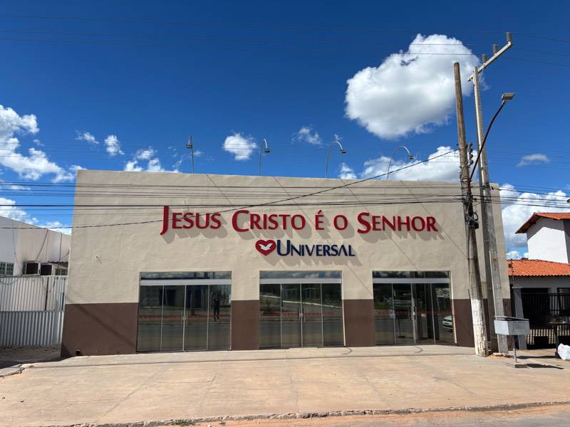 Igreja Universal POSSE - AVENIDA JK, 04 - St. Augusto Jose Valente II, Posse - Goiás  - 7390000 - Brasil, 04 - St. Augusto Jose Valente II Posse - Goiás - Brasil