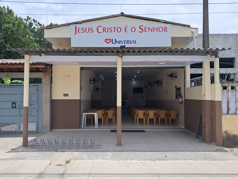 Igreja Universal VISTA LINDA - Rua aprovada 613 , 275 - Chácara Vista Linda, Bertioga - São Paulo  - 11259138 - Brasil, 275 - Chácara Vista Linda Bertioga - São Paulo - Brasil