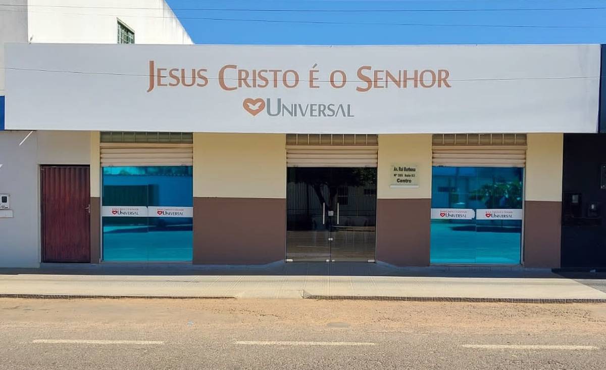 Igreja Universal FIRMINOPOLIS - Av. Rui Barbosa , 305 - Centro , Firminópolis - Goiás  - 76105000 - Brasil