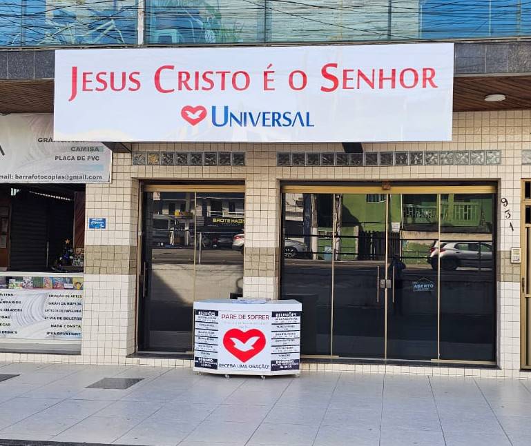 Igreja Universal BARRA DE MACAE - Avenida Luiz Lyrio, 931 - Barra de Macaé, Macaé - Rio de Janeiro  - 27961070 - Brasil, 931 - Barra de Macaé Macaé - Rio de Janeiro - Brasil