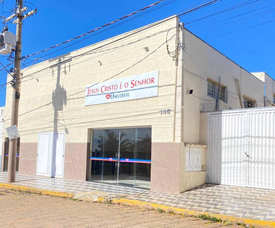 Igreja Universal GETULINA - Av, DOUTOR CARLOS DE CAMPOS , 145 - Centro, Getulina - São Paulo  - 16450000 - Brasil, 145 - Centro Getulina - São Paulo - Brasil