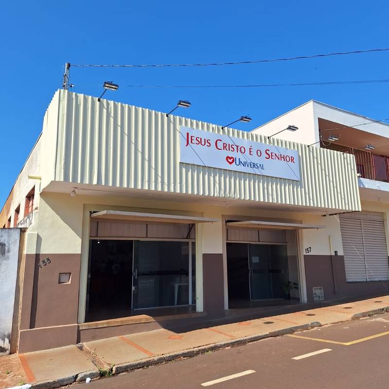 Igreja Universal IGARAPAVA - Avenida Doutor Wanderley Ribeiro, 157 - Centro, Igarapava - São Paulo  - 14540013 - Brasil, 157 - Centro Igarapava - São Paulo - Brasil