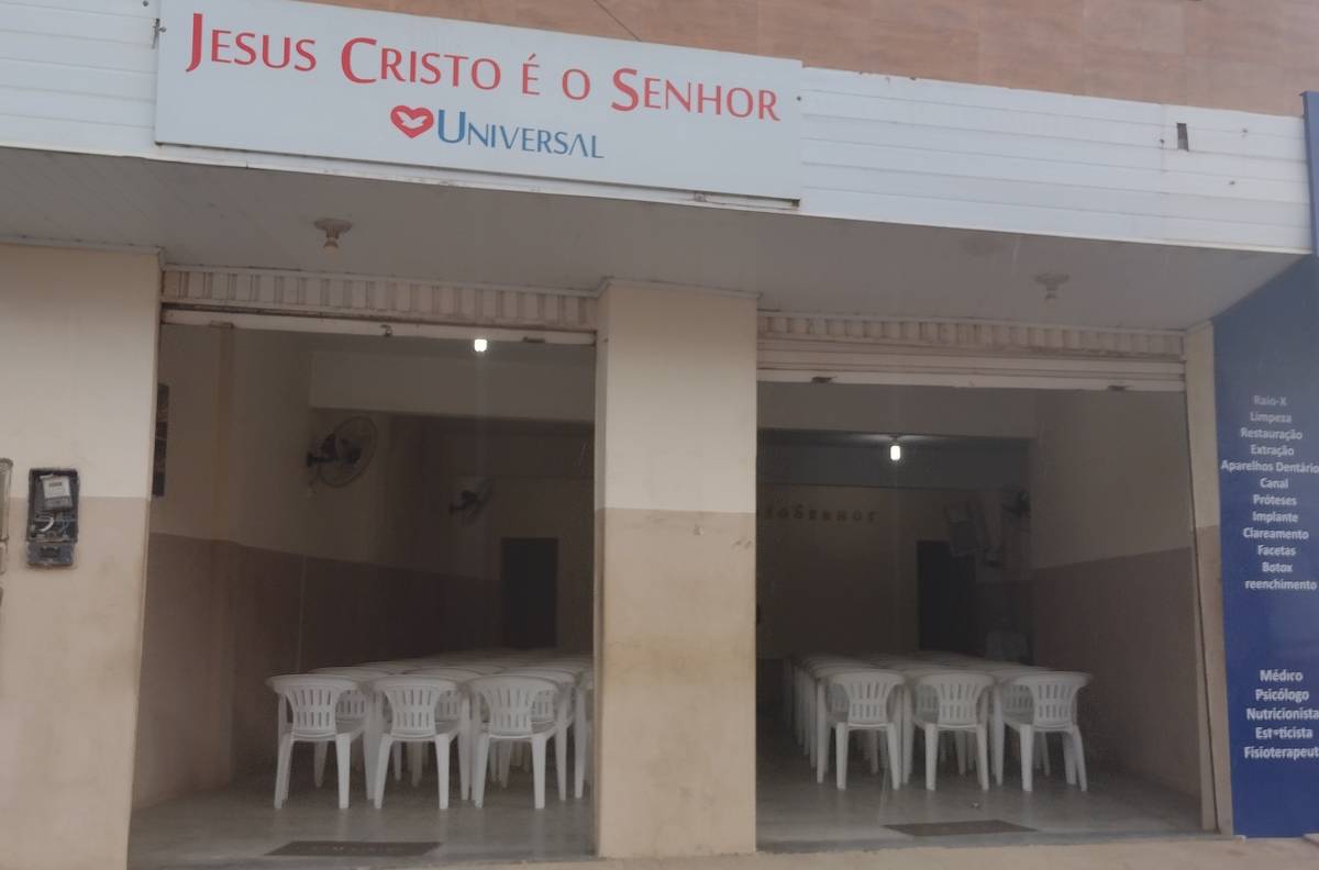 Igreja Universal APUAREMA - Otacílio Pinheiro, 55 - Centro, Apuarema - Bahia  - 45355000 - Brasil