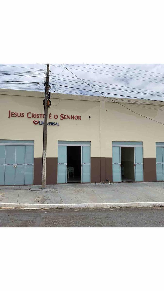 Igreja Universal LAJEADO - Avenida Justiniano Monteiro, 2135 - Centro, Lajeado - Tocantins  - 77645-000 - Brasil, 2135 - Centro Lajeado - Tocantins - Brasil