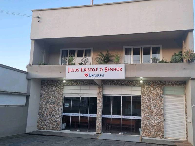 Igreja Universal SAO BENTO DO SUL - Avenida Argolo, 768 - Centro, São Bento do Sul - Santa Catarina  - 89280010 - Brasil