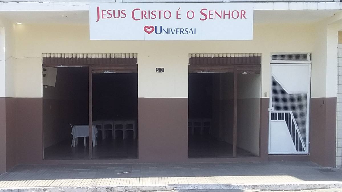 Igreja Universal VALENTE - Rua Possidonio Ramos, 57 - Centro , Valente - Bahia  - 48890000 - Brasil