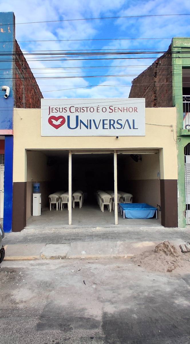 Igreja Universal MILAGRES - Avenida Júlio Sampaio, 204 - Frei Damião, Milagres - Ceará  - 63250000 - Brasil, 204 - Frei Damião Milagres - Ceará - Brasil