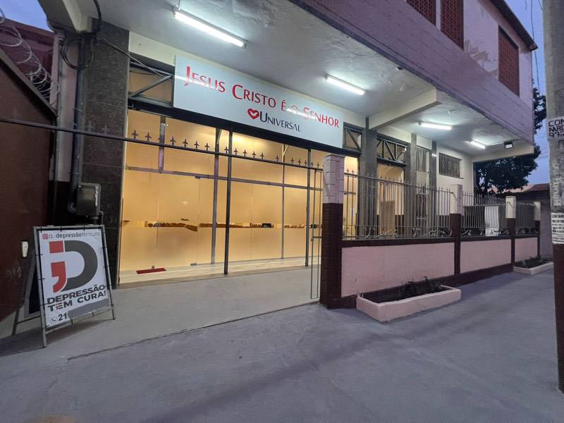 Igreja Universal JARDIM CATARINA II - Rua Itororós, 614 - Jardim Catarina, São Gonçalo - Rio de Janeiro  - 24715-225 - Brasil, 614 - Jardim Catarina São Gonçalo - Rio de Janeiro - Brasil